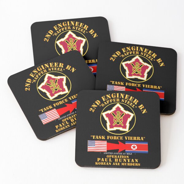 Item preview, Army - Operation Paul Bunyan - 2nd Engineer Bn - Korea designed and sold by Military Insignia Products.