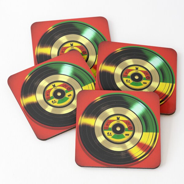 Item preview, Reggae Music Rasta Vinyl Record  designed and sold by musicgeniusart.