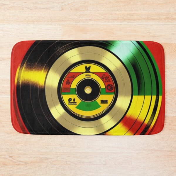 Item preview, Reggae Music Rasta Vinyl Record  designed and sold by musicgeniusart.