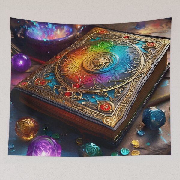 Item preview, Wizard's Spell Book - Fantasy Magic Item designed and sold by Delerat7.