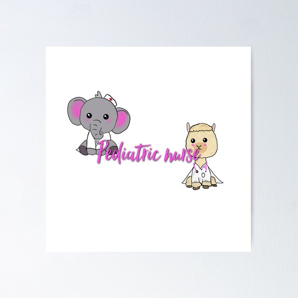 Item preview, Pediatric nurse designed and sold by Tamm-art.