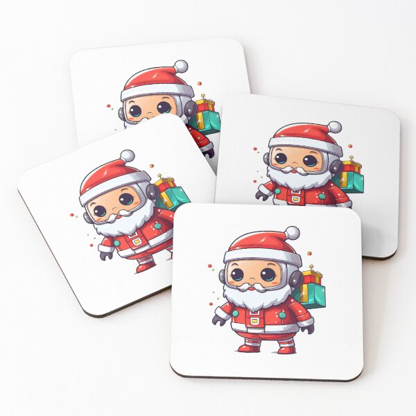 Item preview, Give joy with the sweet Christmas robot designed and sold by malerliebe.