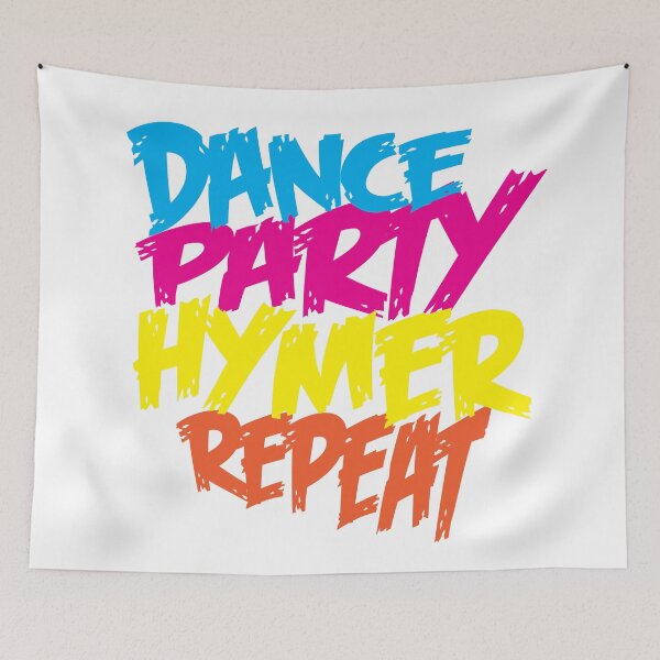 Item preview, HYMER - DANCE, PARTY, REPEAT! designed and sold by THIRTY EIGHT.