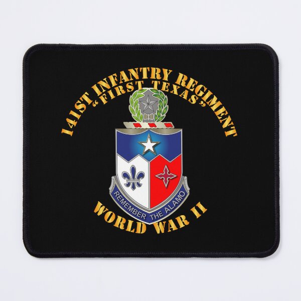 Item preview, Army - 141st Infantry Regiment WWII w Txt designed and sold by Military Insignia Products.