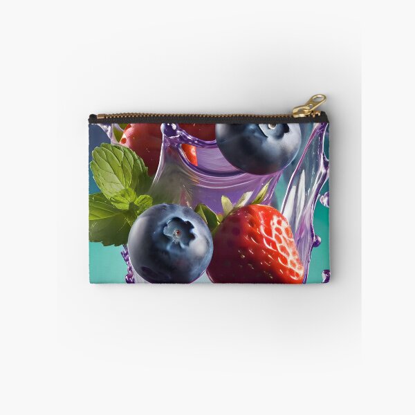 Item preview, Berry Splash with Strawberries and Blueberries  designed and sold by Lisa Pearlman.