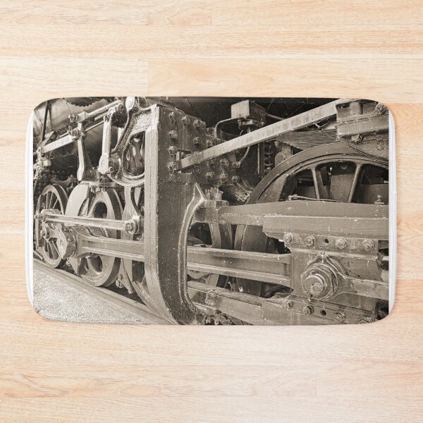 Item preview, The Wheels On The Train Go Round And Round Sepia designed and sold by LisaWootenPhoto.