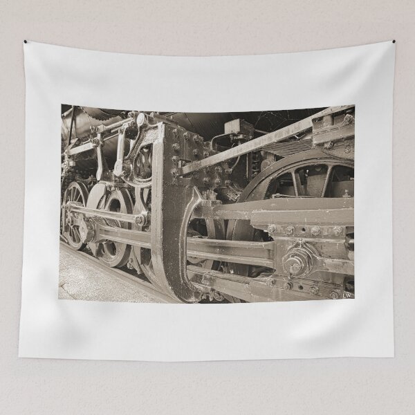 Item preview, The Wheels On The Train Go Round And Round Sepia designed and sold by LisaWootenPhoto.