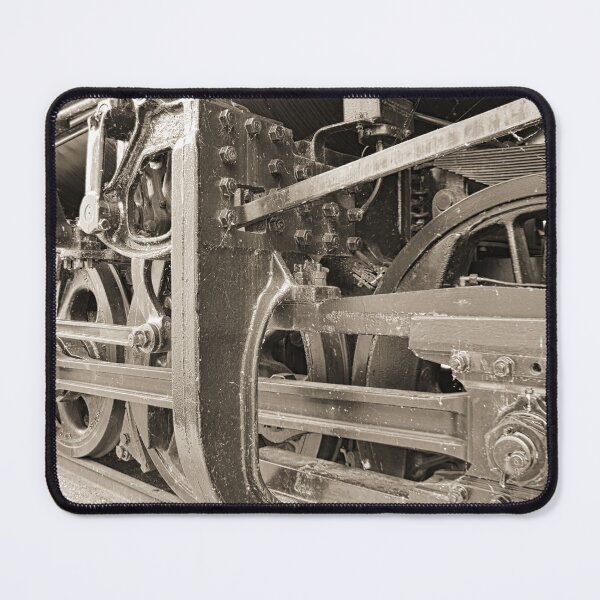 Item preview, The Wheels On The Train Go Round And Round Sepia designed and sold by LisaWootenPhoto.