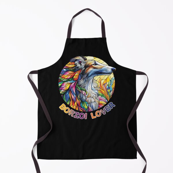 Item preview, Borzoi lover, stained glass. I love borzois. designed and sold by MrPila.