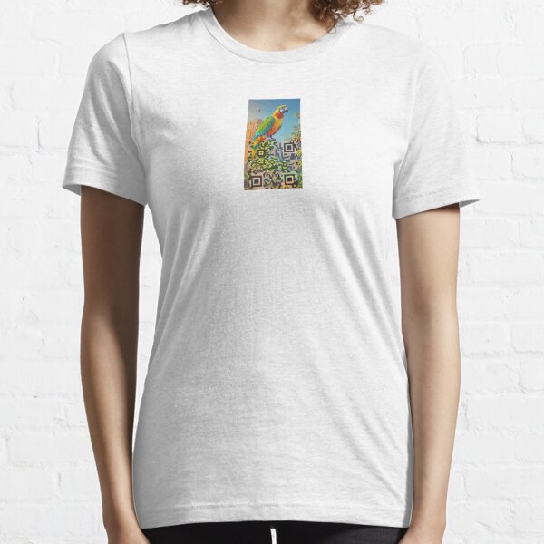 Parrot Brazil 3D Animation with Augmented Reality Essential T-Shirt