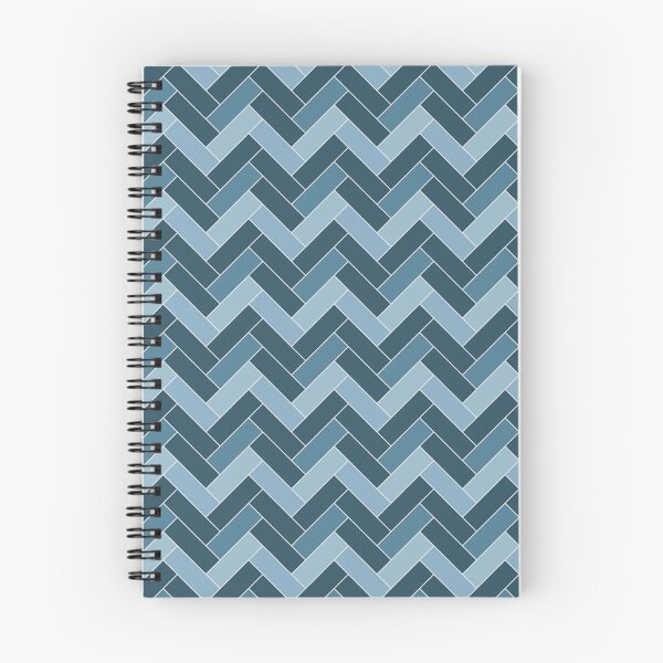 Item preview, Blue and White Herringbone Pattern designed and sold by James Prince.