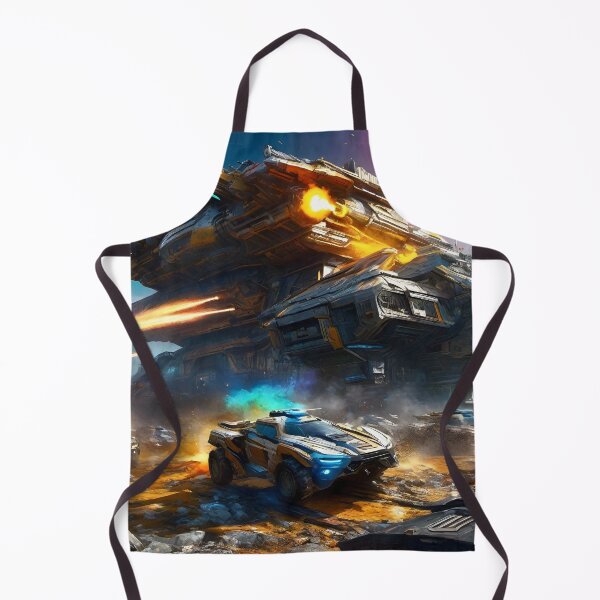 Item preview, Battle on a Distant Planet - Surreal Sci Fi designed and sold by Delerat7.