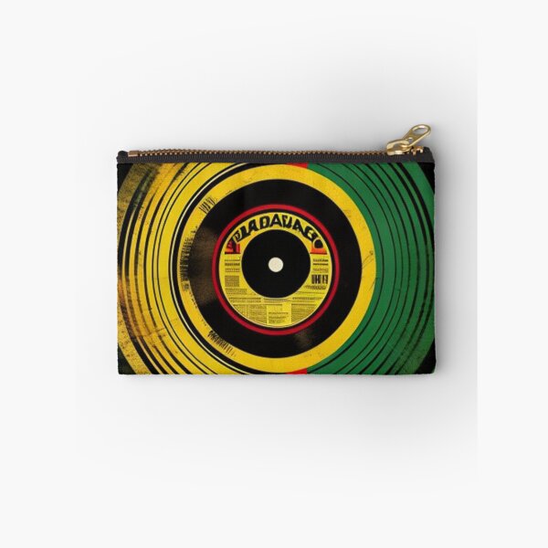 Item preview, Reggae Music Rasta Colors Vinyl Album designed and sold by musicgeniusart.