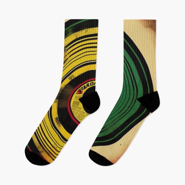 Item preview, Reggae Music Rasta Colors Vinyl Album designed and sold by musicgeniusart.