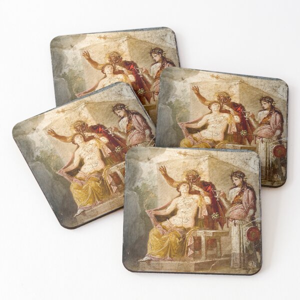 Item preview, Silenus, a Maenad and a Hermaphrodite walk in a bar... designed and sold by frederic Lecut.