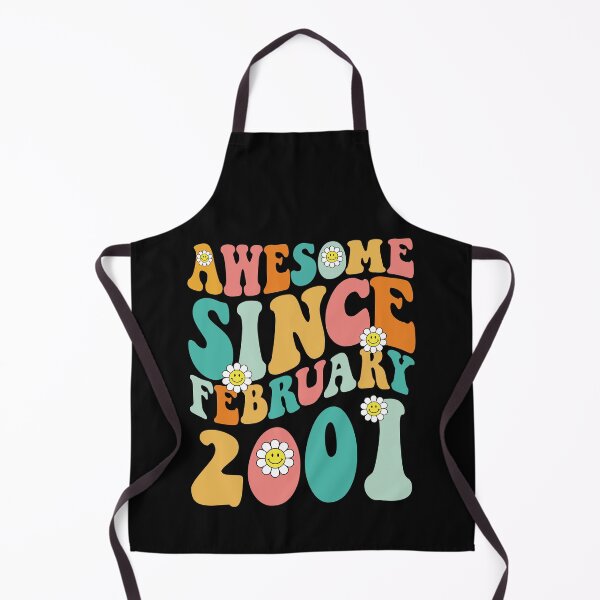 Item preview, Awesome Since February 2001 | Made In 2001 | Retro Groovy Birthday designed and sold by Christina-grich.
