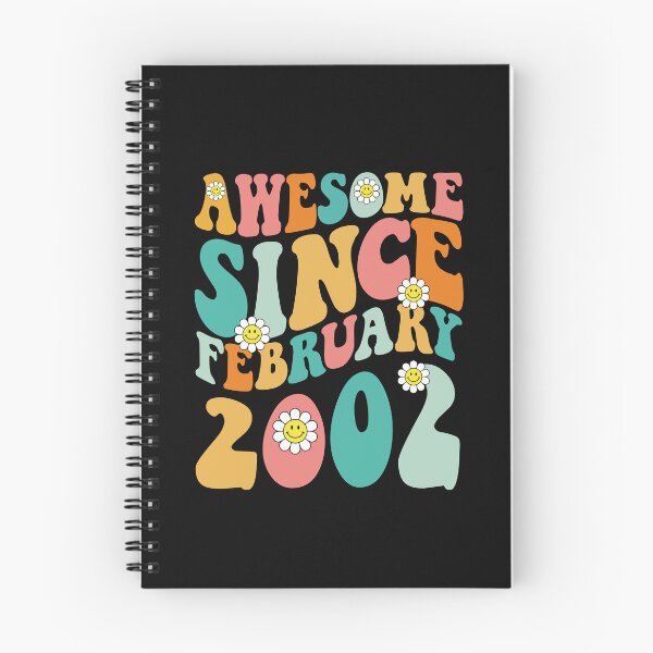 Item preview, Awesome Since February 2002 | Made In 2002 | Retro Groovy Birthday designed and sold by Christina-grich.