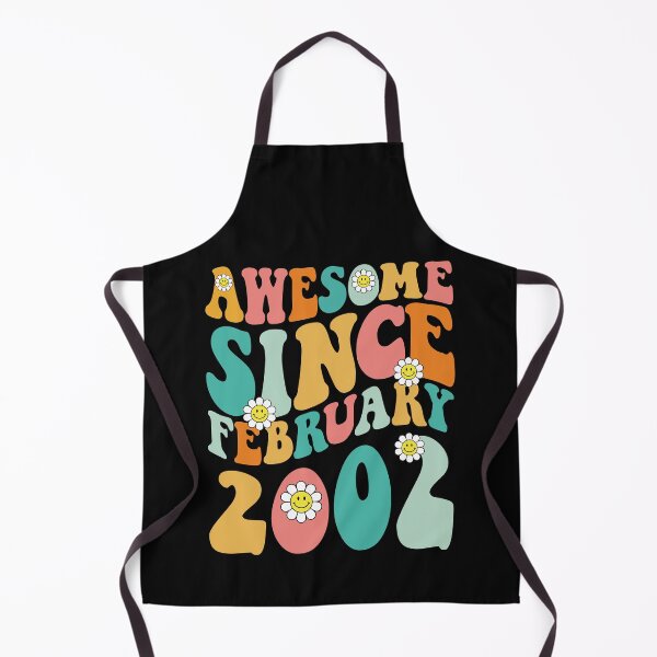 Item preview, Awesome Since February 2002 | Made In 2002 | Retro Groovy Birthday designed and sold by Christina-grich.