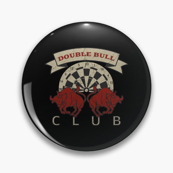 Item preview, Darts Double Bull Club designed and sold by OmmeDesigns.