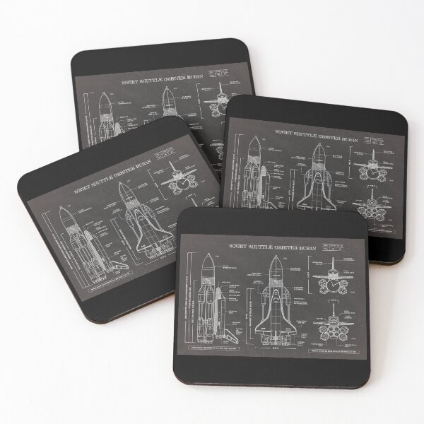 Item preview, Buran: Soviet Shuttle Orbiter (Blackboard) designed and sold by BGALAXY.