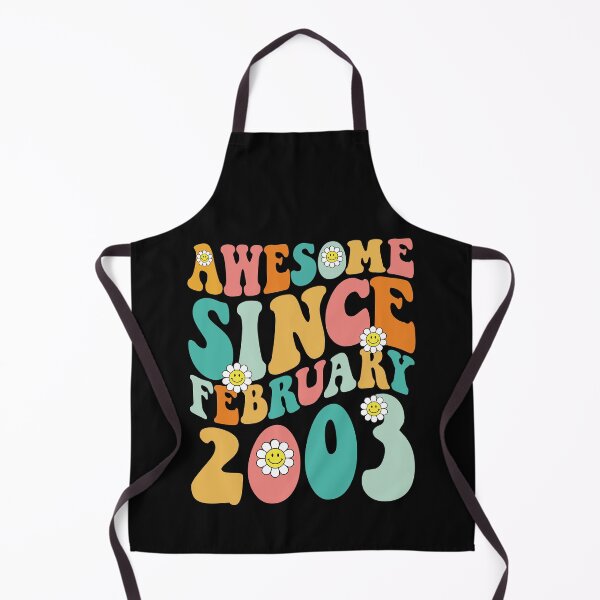 Item preview, Awesome Since February 2003 | Made In 2003 | Retro Groovy Birthday designed and sold by Christina-grich.