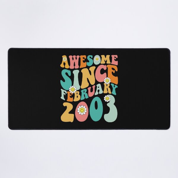 Item preview, Awesome Since February 2003 | Made In 2003 | Retro Groovy Birthday designed and sold by Christina-grich.