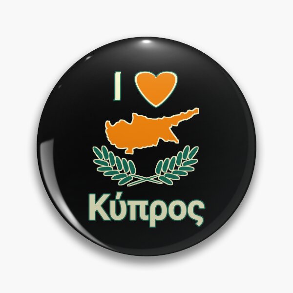 Item preview, I love Cyprus - Cyprus Travel- Flags Map designed and sold by vibeno1.