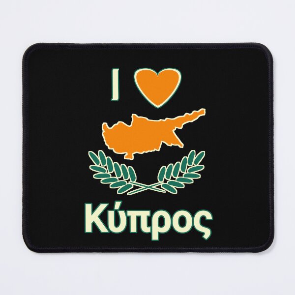 Item preview, I love Cyprus - Cyprus Travel- Flags Map designed and sold by vibeno1.