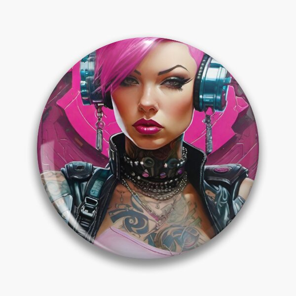 Item preview, Pink Merc 2 - Cyber City Character concept designed and sold by Delerat7.