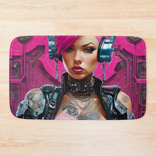 Item preview, Pink Merc 2 - Cyber City Character concept designed and sold by Delerat7.