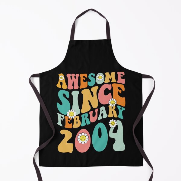Item preview, Awesome Since February 2004 | Made In 2004 | Retro Groovy Birthday designed and sold by Christina-grich.