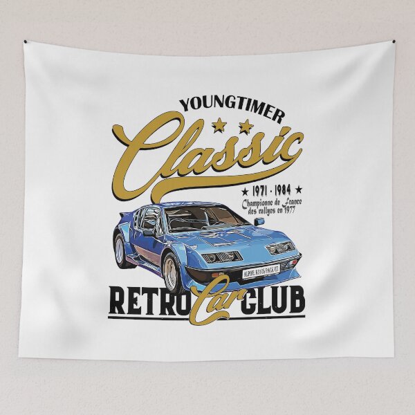 Item preview, Sports Cars A310S | Alpine| Vintage car designed and sold by PCBoutique.