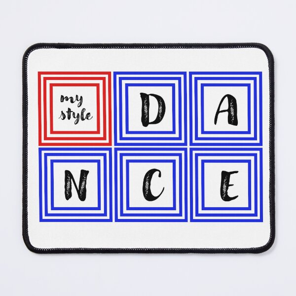 Item preview, Dance Blue Squares Red My style designed and sold by Fancyc.