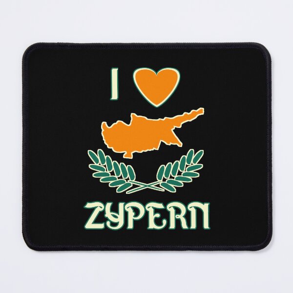 Item preview, I love Cyprus - Cyprus Travel- Flags Map designed and sold by vibeno1.