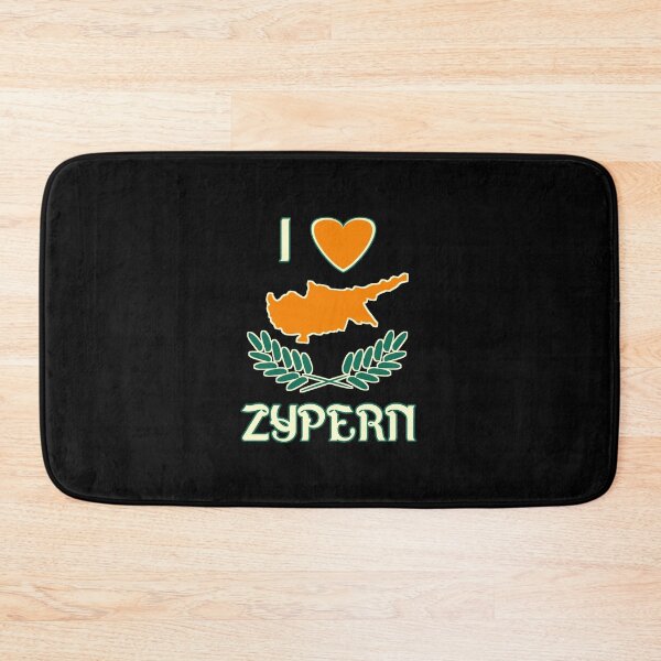 Item preview, I love Cyprus - Cyprus Travel- Flags Map designed and sold by vibeno1.