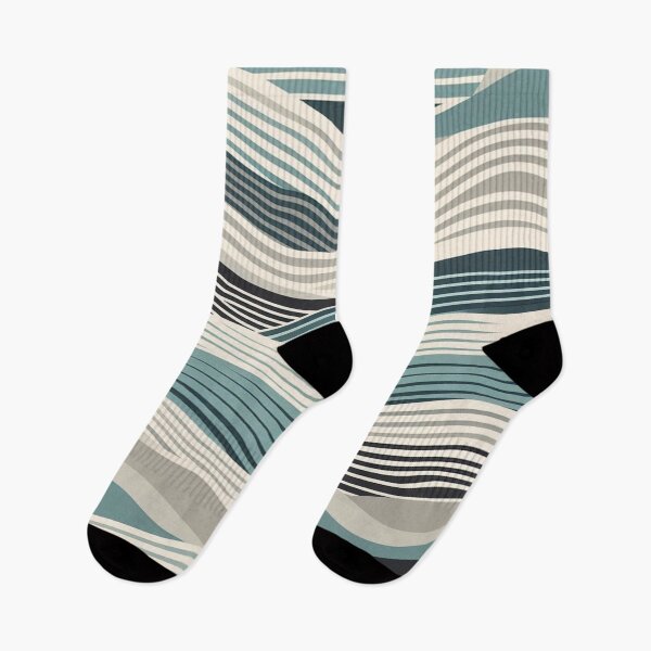 Item preview, Wave pattern 1 designed and sold by blackwhiteblue.