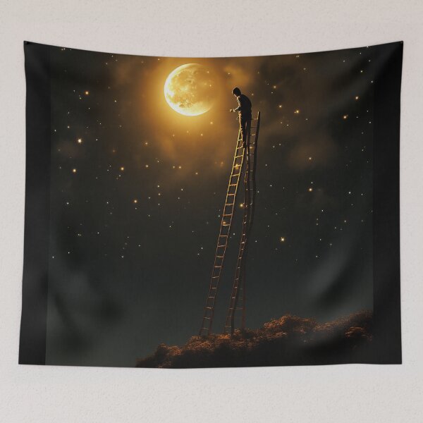 Item preview, Ladder to the Moon designed and sold by 3po3.