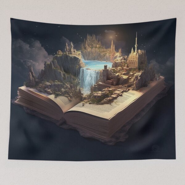 Item preview, Getting Lost In A Good Book designed and sold by Takaeru.