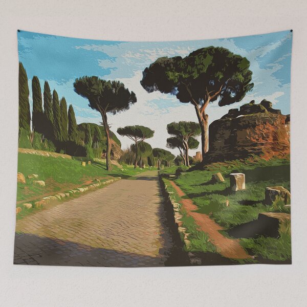 Item preview, Rome, Appian Way designed and sold by AM FineArtPrints.