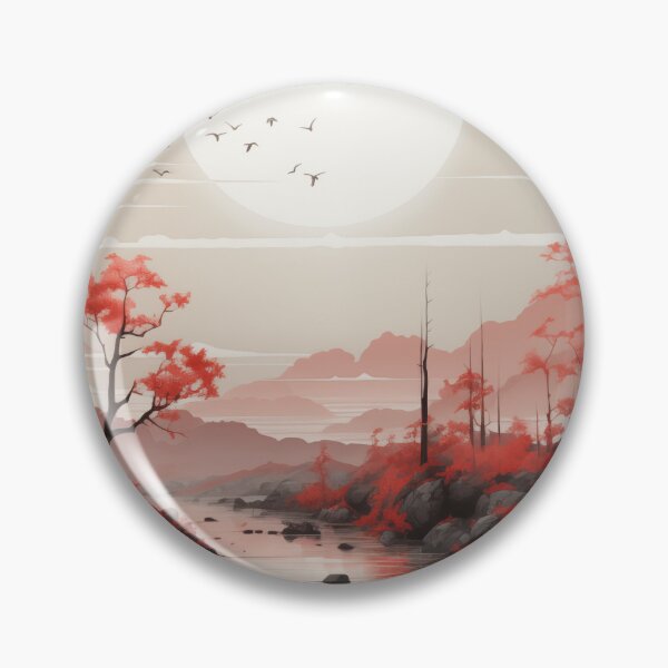 Item preview, Enchanting Forest in Red and Black designed and sold by YegMark.
