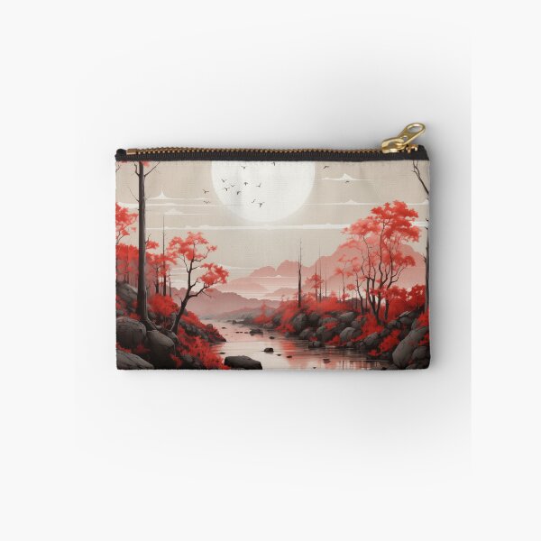 Item preview, Enchanting Forest in Red and Black designed and sold by YegMark.
