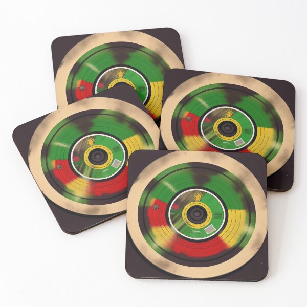 Item preview, Reggae Music Rasta Vintage Vinyl Record designed and sold by musicgeniusart.