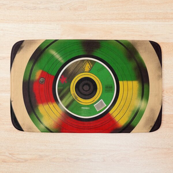 Item preview, Reggae Music Rasta Vintage Vinyl Record designed and sold by musicgeniusart.