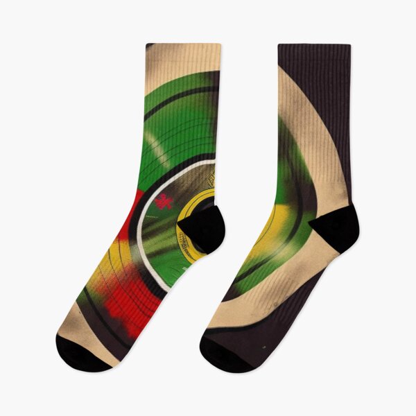 Item preview, Reggae Music Rasta Vintage Vinyl Record designed and sold by musicgeniusart.