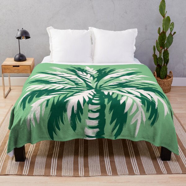 Item preview, Simple Green Painted Palm Tree designed and sold by BrightTide.