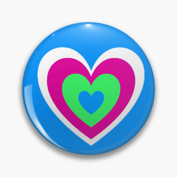 Item preview, Polysexual Heart designed and sold by battybehavior.