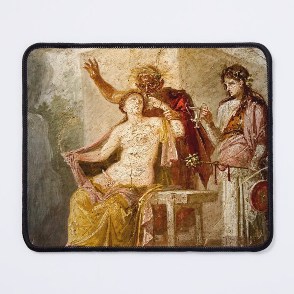 Item preview, Silenus, a Maenad and a Hermaphrodite walk in a bar... designed and sold by frederic Lecut.
