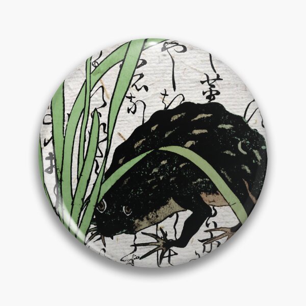 Item preview, Eighteenth Century Japanese Botanical Frog Toad Daffodils designed and sold by Pixelchicken.