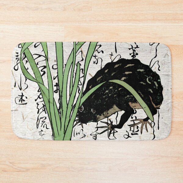 Item preview, Eighteenth Century Japanese Botanical Frog Toad Daffodils designed and sold by Pixelchicken.