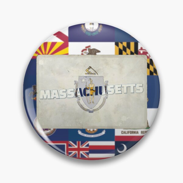 Item preview, Massachusetts vintage style retro souvenir designed and sold by DeveloperProp0.